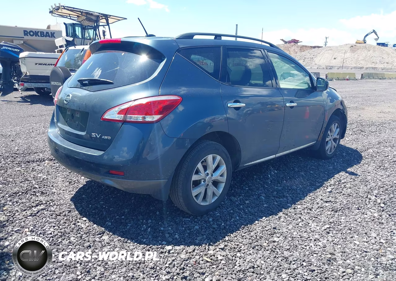 2011 Nissan Murano Sv VIN:JN8AZ1MW0BW181992 - 4