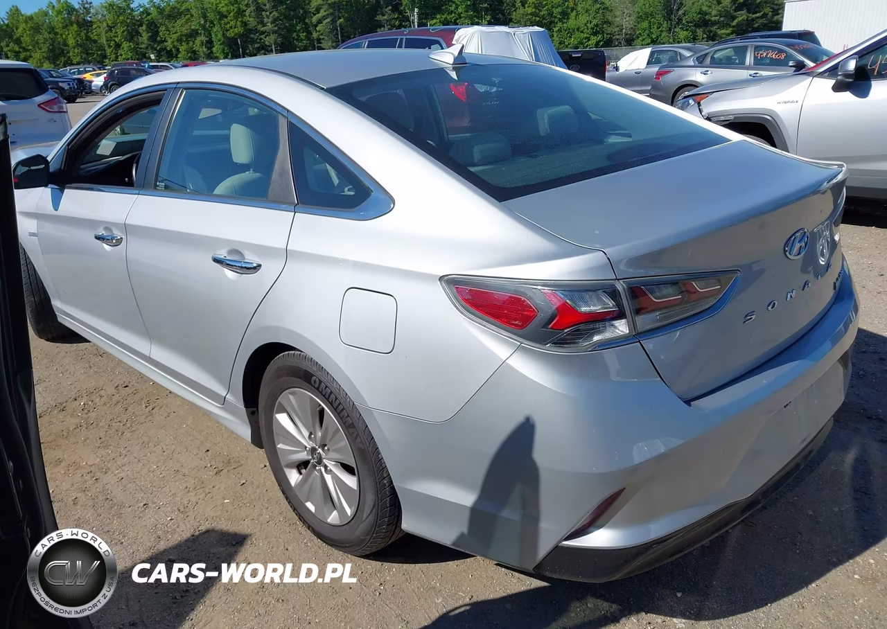 2019 Hyundai Sonata Hybrid Se VIN:KMHE24L39KA091775 - 3