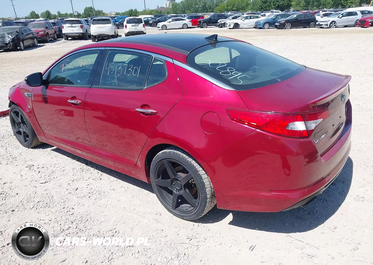2012 Kia Optima Sx VIN:5XXGR4A65CG002845 - 3