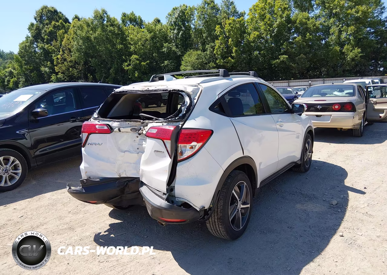 2021 Honda Hr-V Awd Ex-L VIN:3CZRU6H77MM717623 - 4