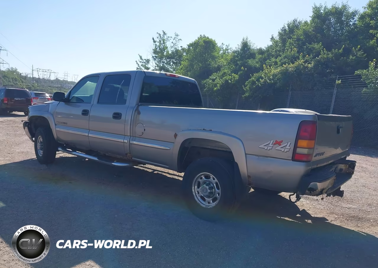 2002 GMC Sierra 2500Hd Sle VIN:1GTHK23U92F136490 - 3