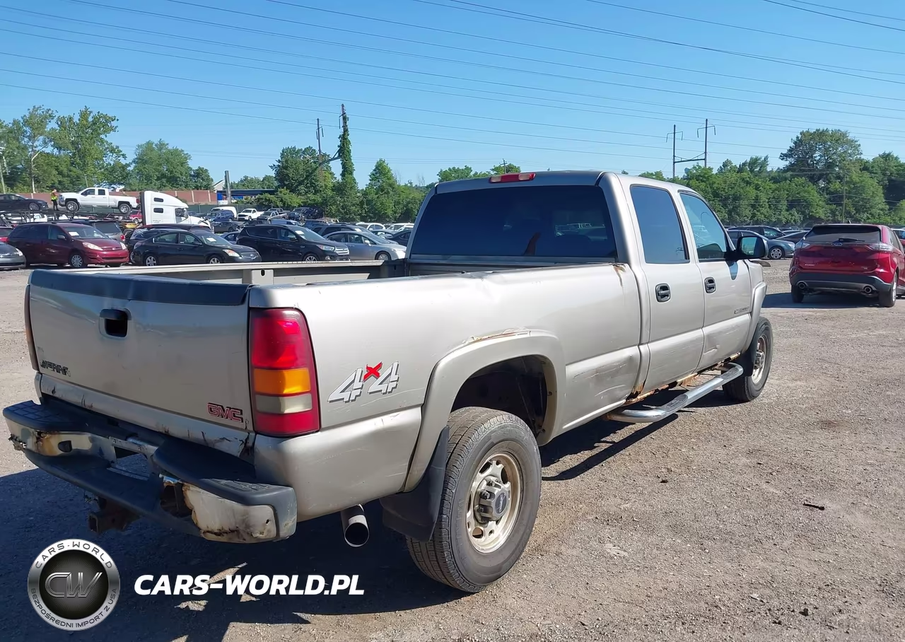 2002 GMC Sierra 2500Hd Sle VIN:1GTHK23U92F136490 - 4