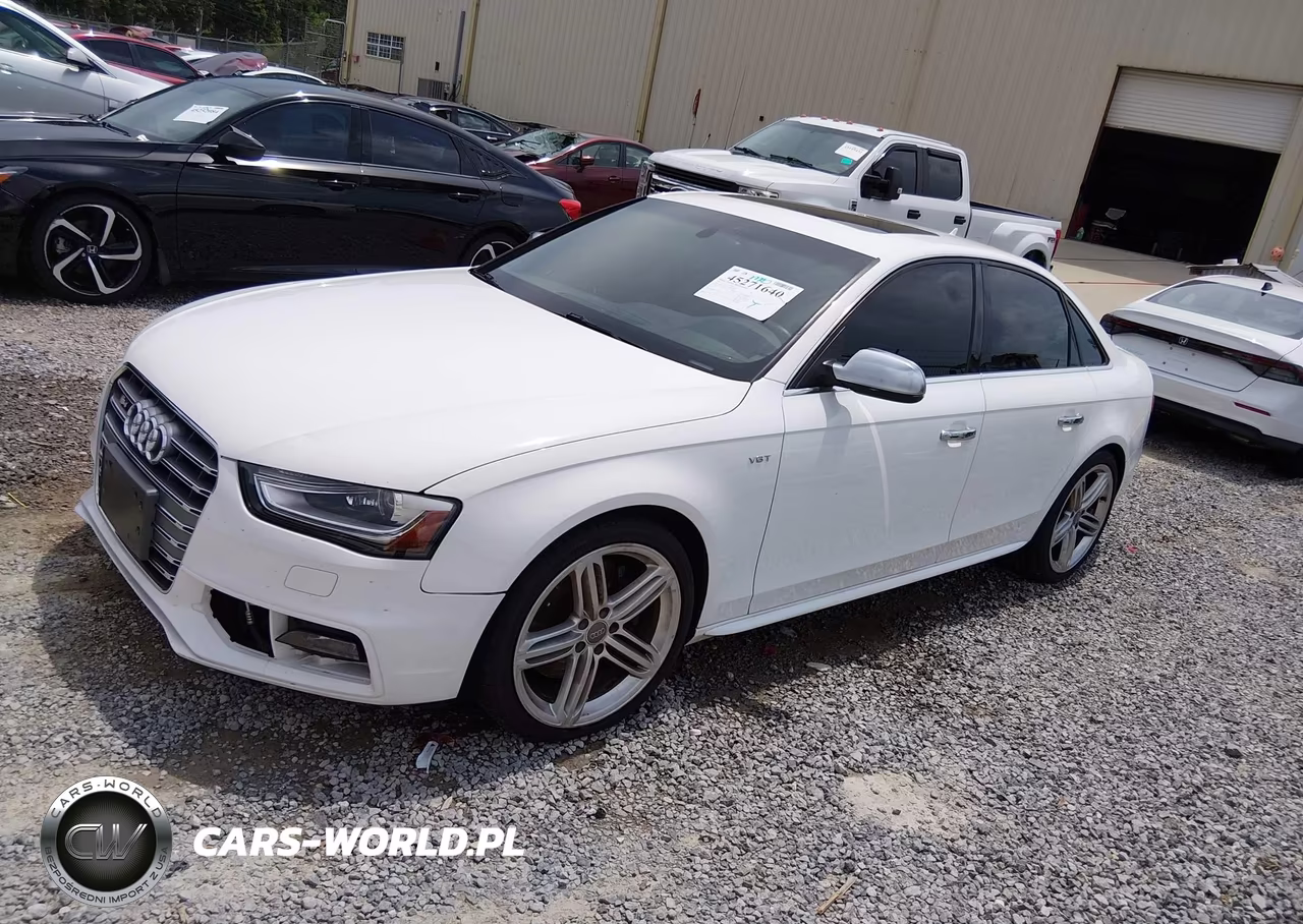 2014 Audi S4 3.0T Premium Plus VIN:WAUKGAFLXEA009380 - 2