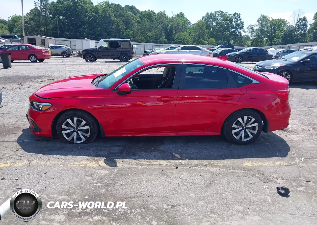 2022 Honda Civic Lx VIN:2HGFE2F27NH508910 - 13
