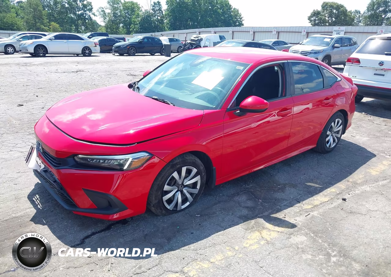 2022 Honda Civic Lx VIN:2HGFE2F27NH508910 - 2