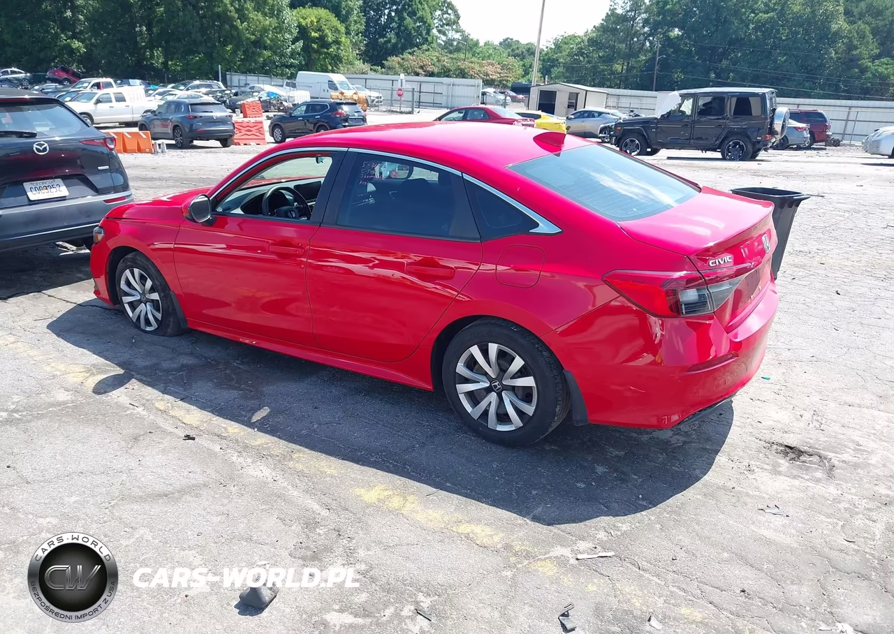 2022 Honda Civic Lx VIN:2HGFE2F27NH508910 - 3