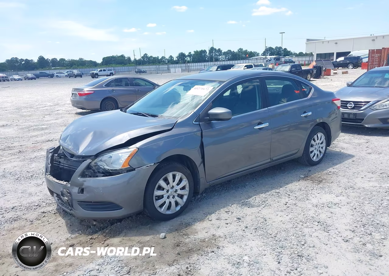 2015 Nissan Sentra Sv VIN:3N1AB7AP0FL684260 - 2