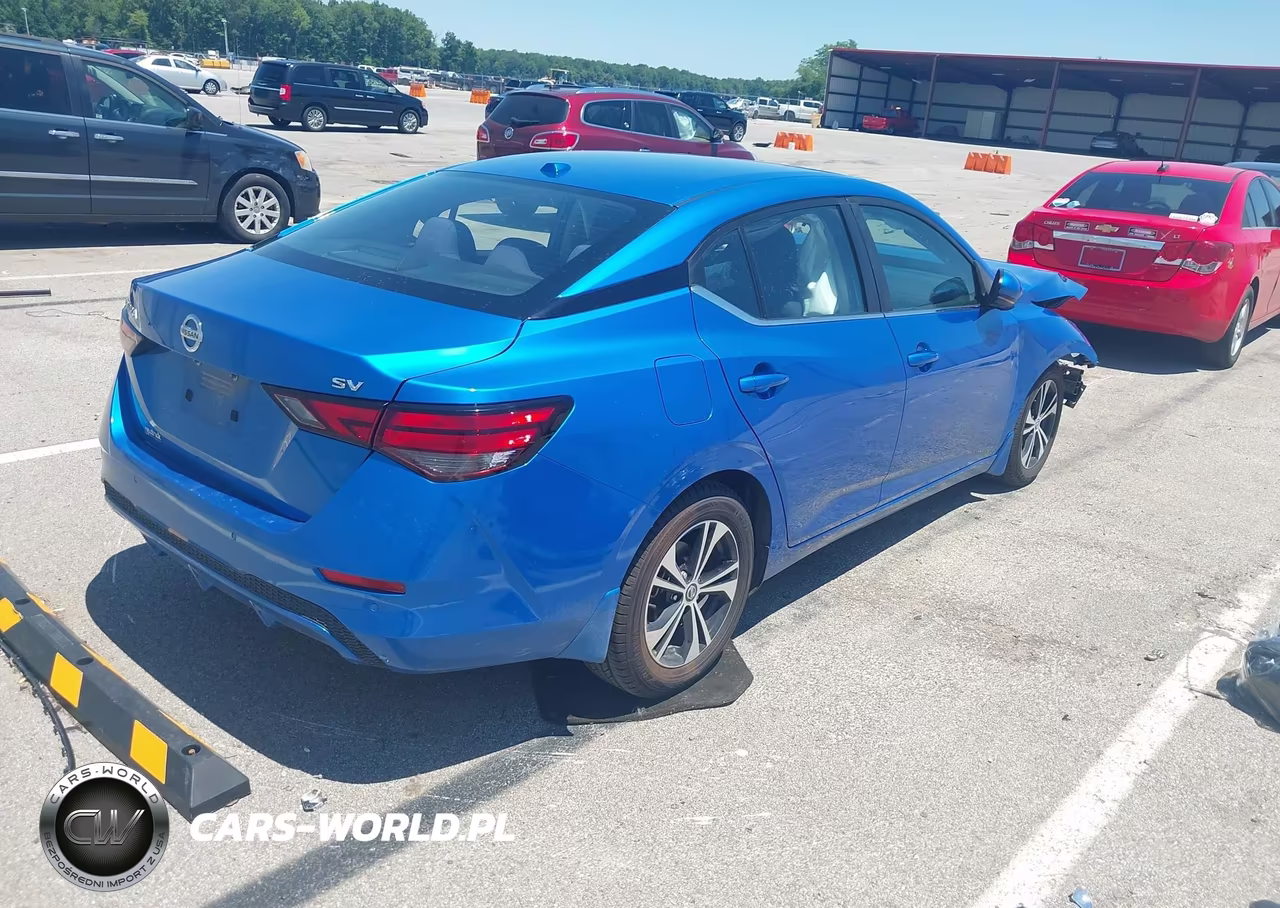 2020 Nissan Sentra Sv Xtronic Cvt VIN:3N1AB8CV4LY215141 - 4