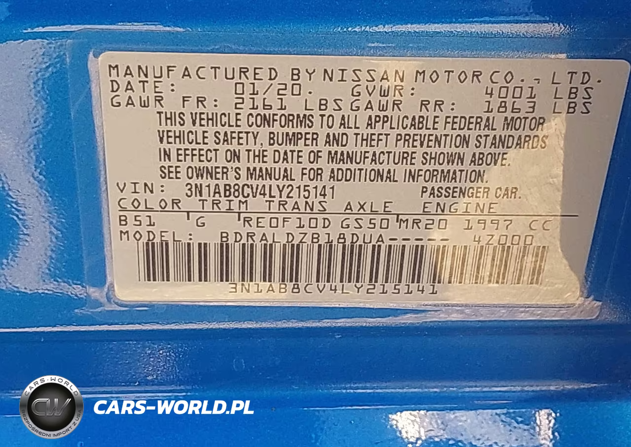 2020 Nissan Sentra Sv Xtronic Cvt VIN:3N1AB8CV4LY215141 - 9