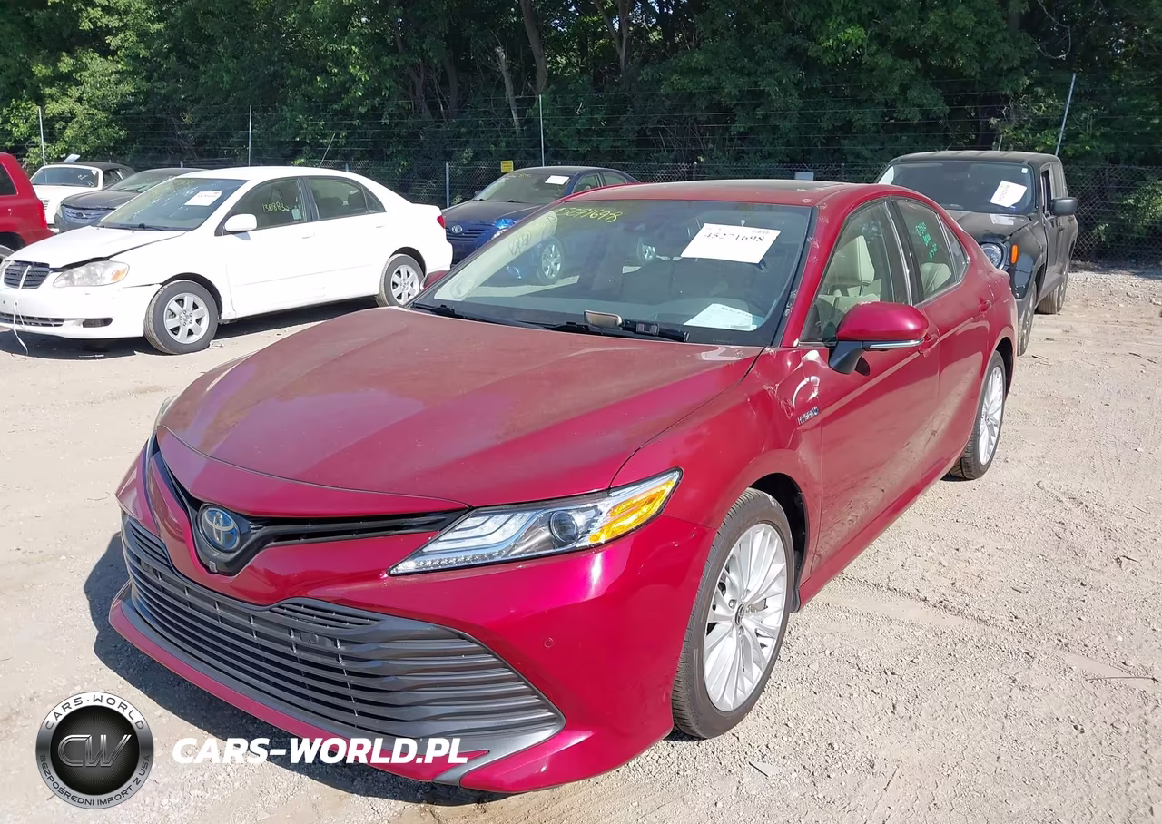 2020 Toyota Camry Xle Hybrid VIN:4T1F31AK0LU013637 - 2