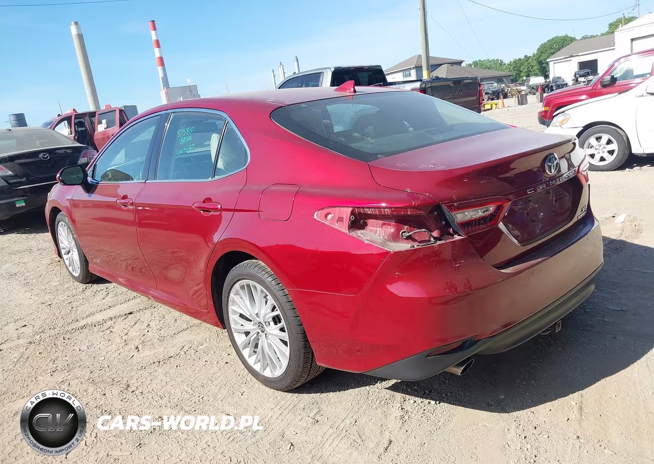 2020 Toyota Camry Xle Hybrid VIN:4T1F31AK0LU013637 - 3