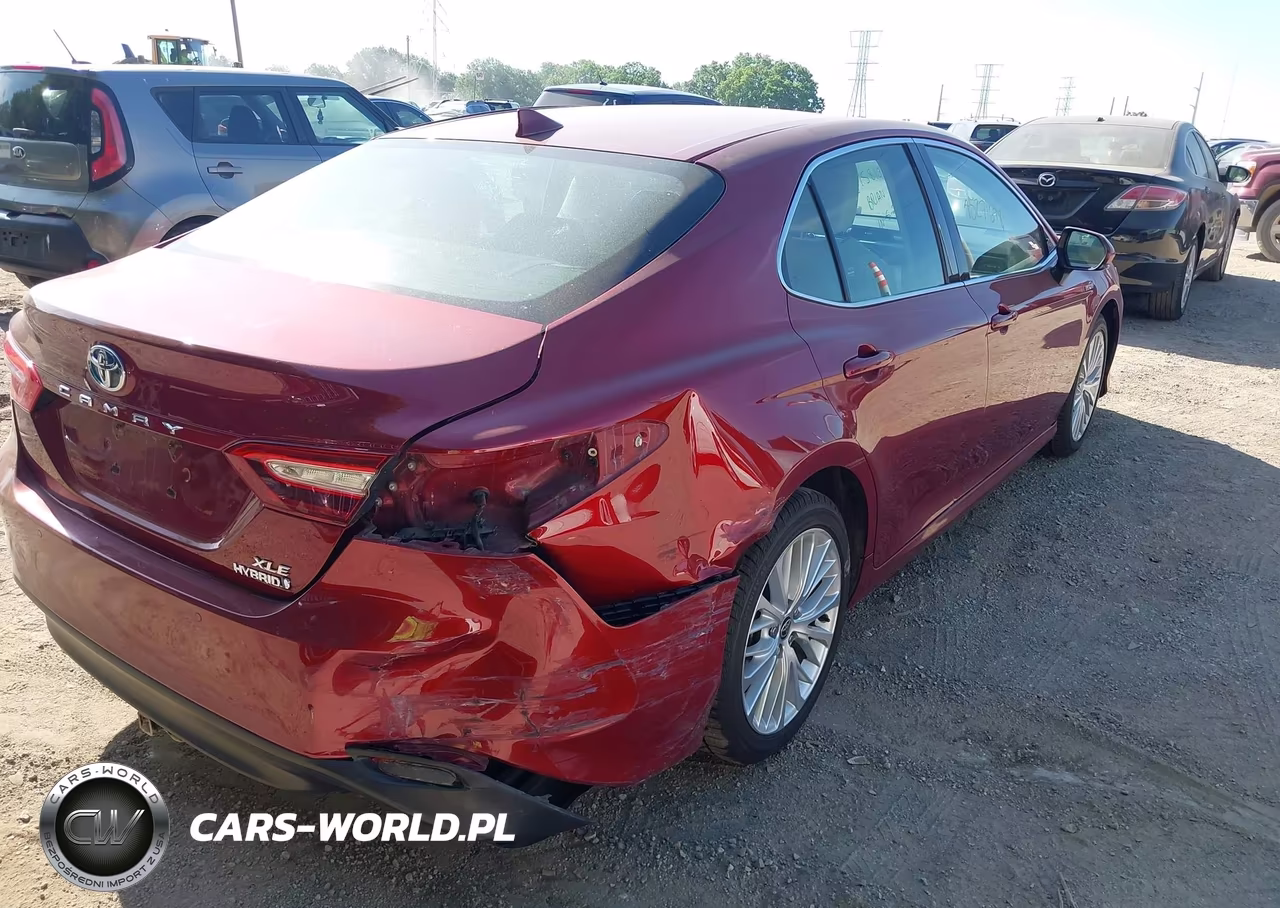 2020 Toyota Camry Xle Hybrid VIN:4T1F31AK0LU013637 - 4
