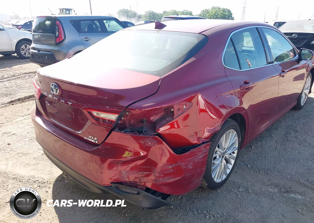 2020 Toyota Camry Xle Hybrid VIN:4T1F31AK0LU013637 - 6