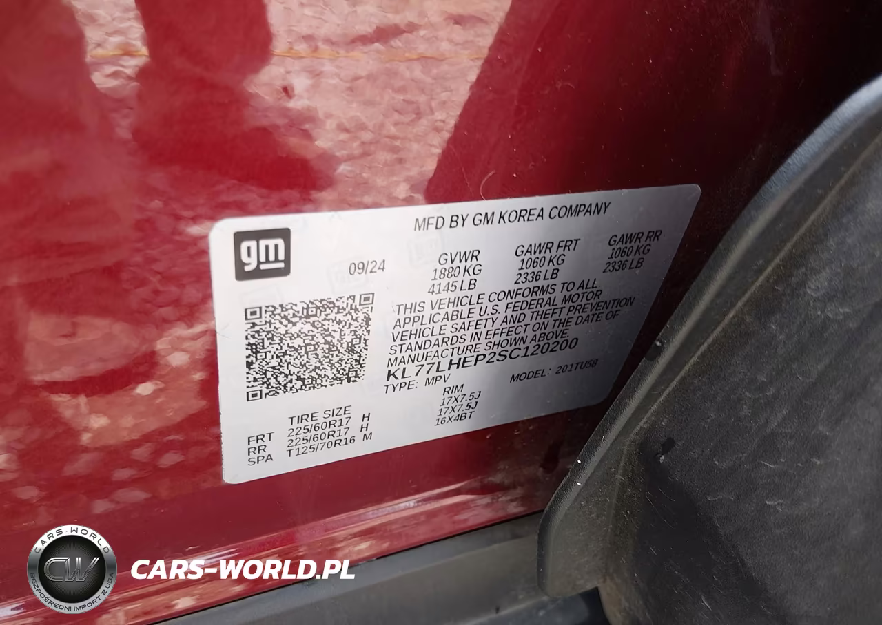 2025 Chevrolet Trax Fwd Lt VIN:KL77LHEP2SC120200 - 9