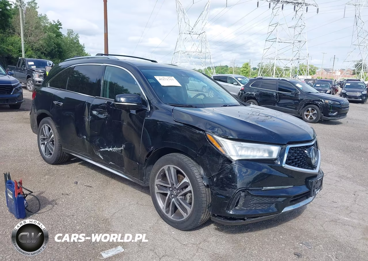 2018 Acura Mdx Advance Entertainment Pkgs