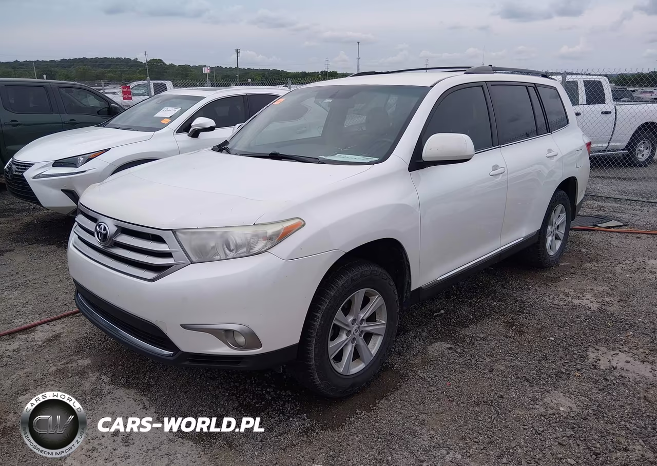 2013 Toyota Highlander Base Plus V6 VIN:5TDZK3EHXDS089855 - 2