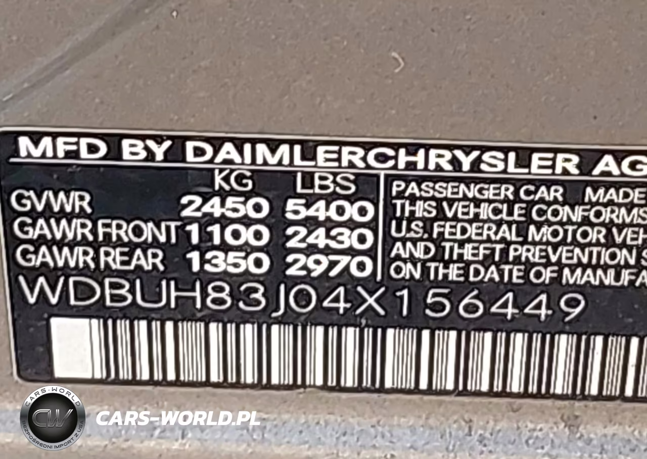 2004 Mercedes-Benz E 500 4Matic VIN:WDBUH83J04X156449 - 9