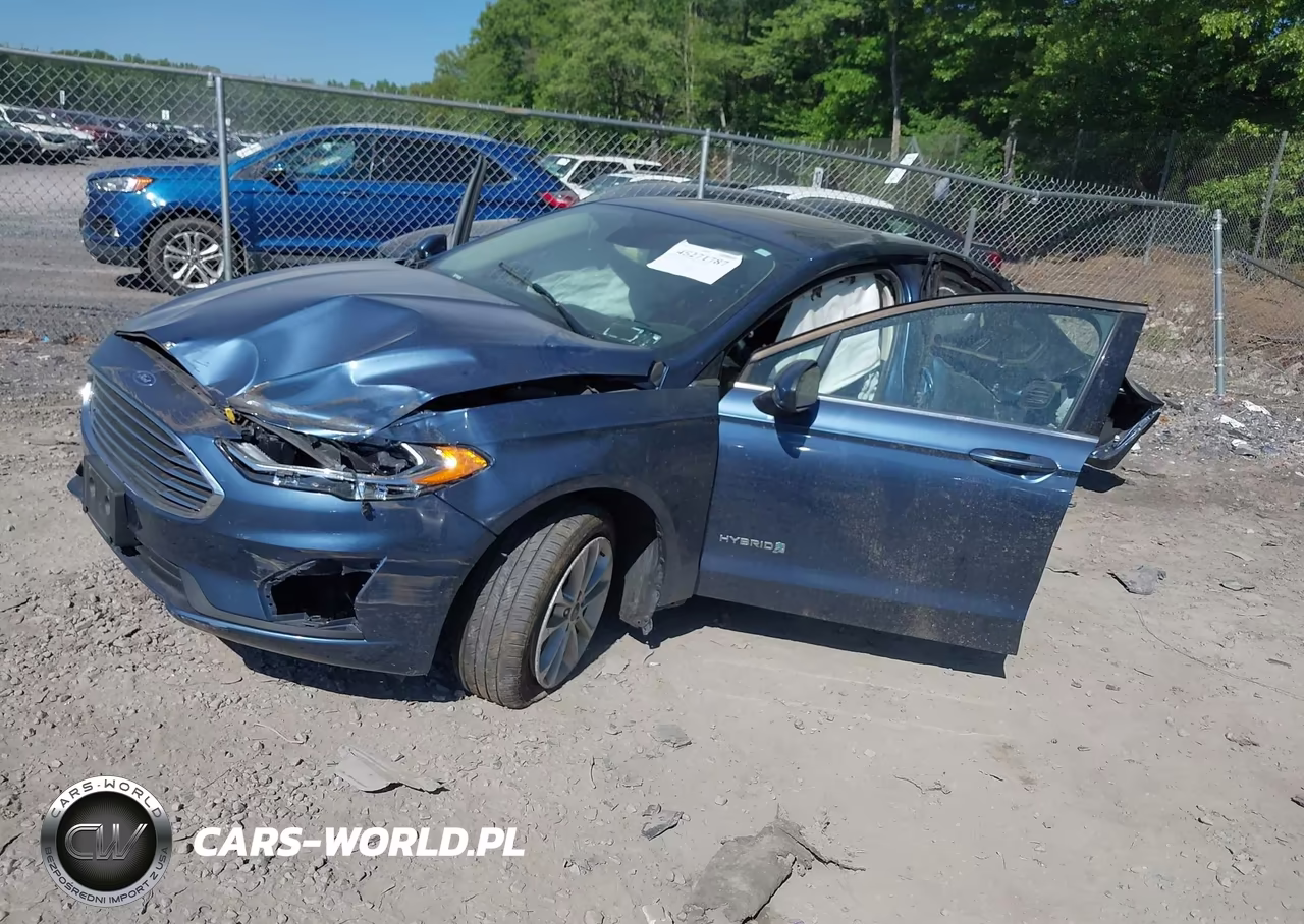 2019 Ford Fusion Hybrid Se VIN:3FA6P0LU7KR192417 - 2