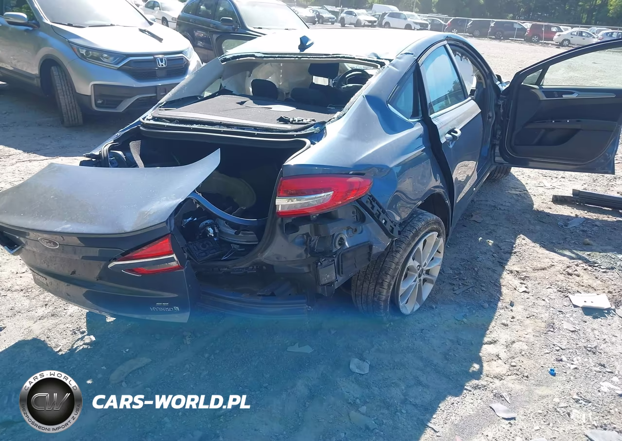 2019 Ford Fusion Hybrid Se VIN:3FA6P0LU7KR192417 - 4