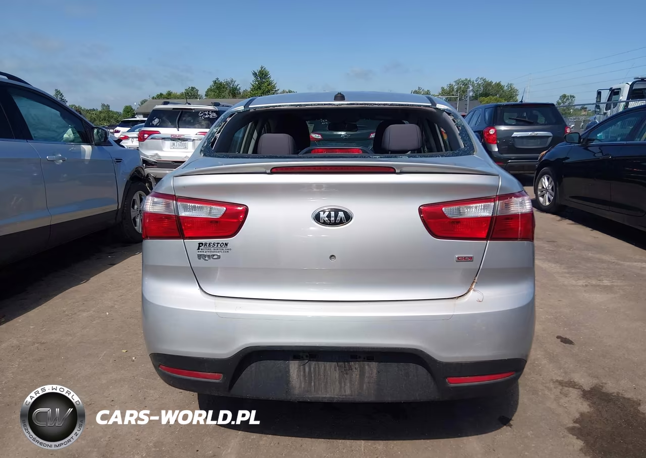 2015 Kia Rio Lx VIN:KNADM4A39F6528015 - 16