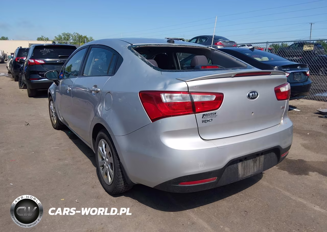 2015 Kia Rio Lx VIN:KNADM4A39F6528015 - 3