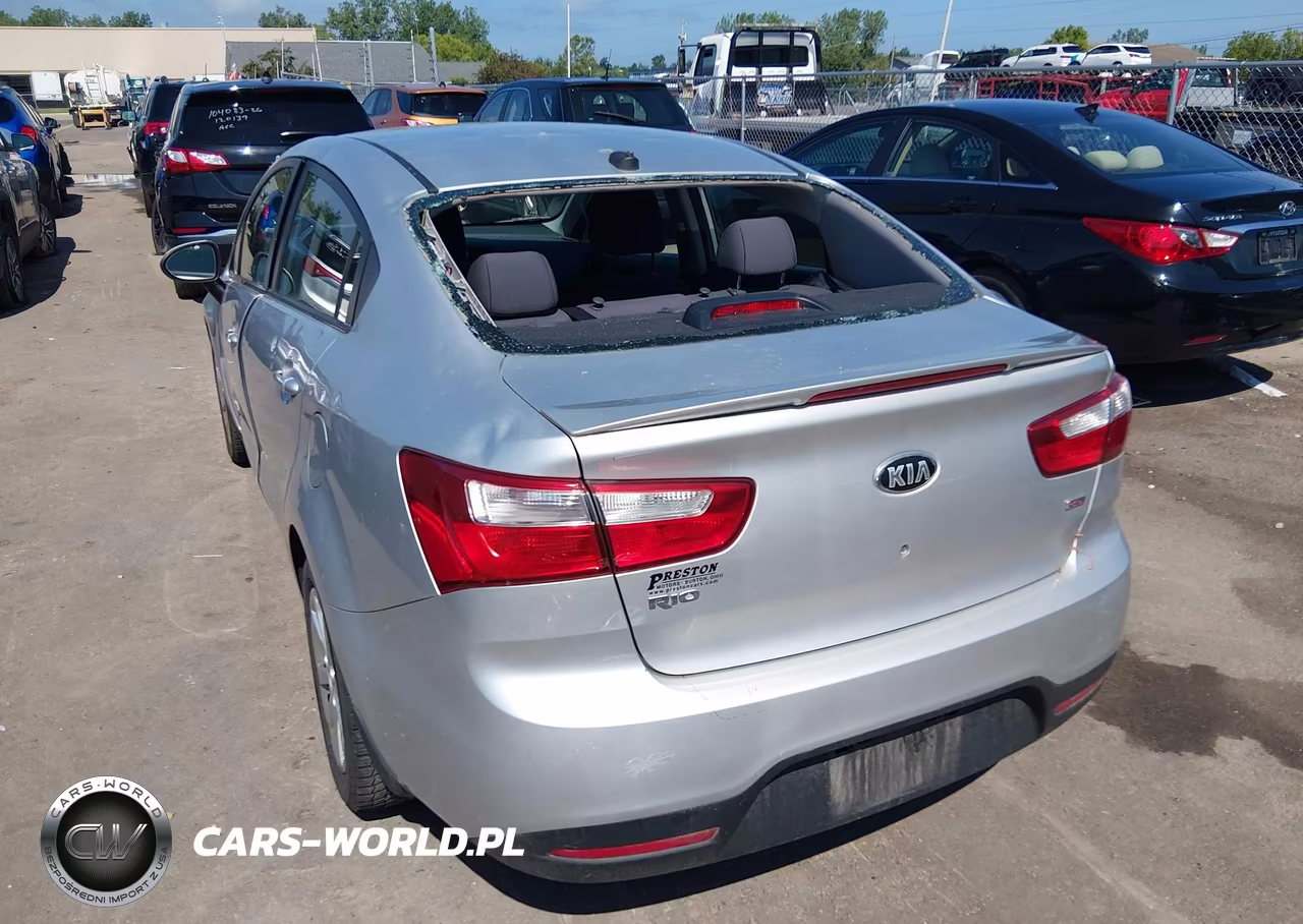 2015 Kia Rio Lx VIN:KNADM4A39F6528015 - 6