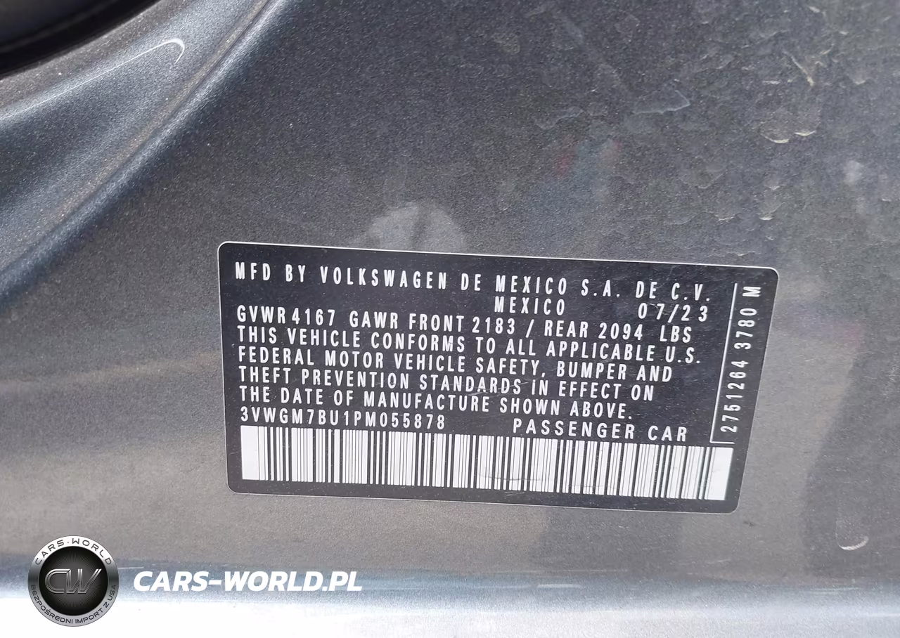 2023 Volkswagen Jetta 1.5T Sel VIN:3VWGM7BU1PM055878 - 9