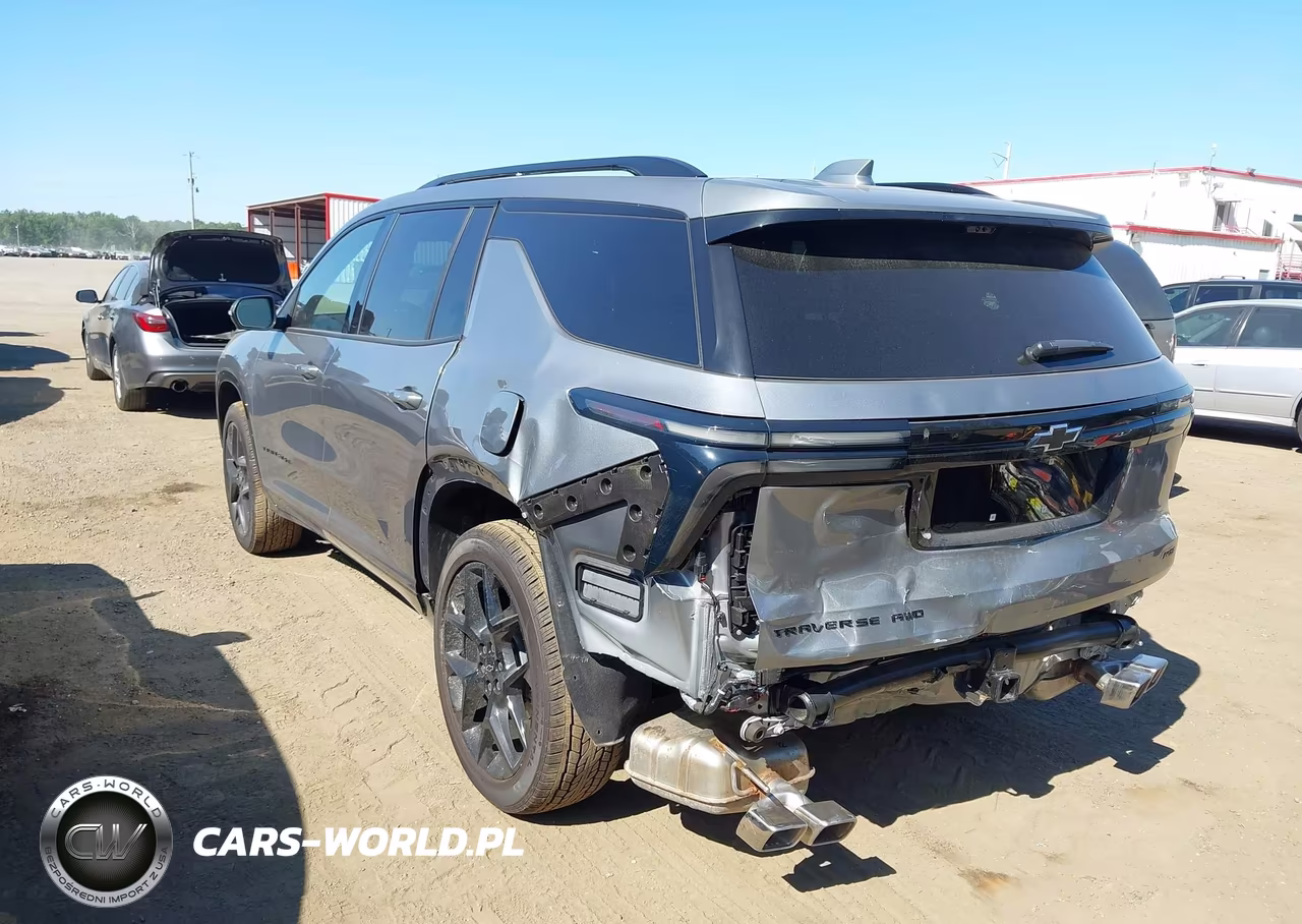 2026 Chevrolet Traverse Awd Rs VIN:1GNEVLKSXTJ151179 - 3