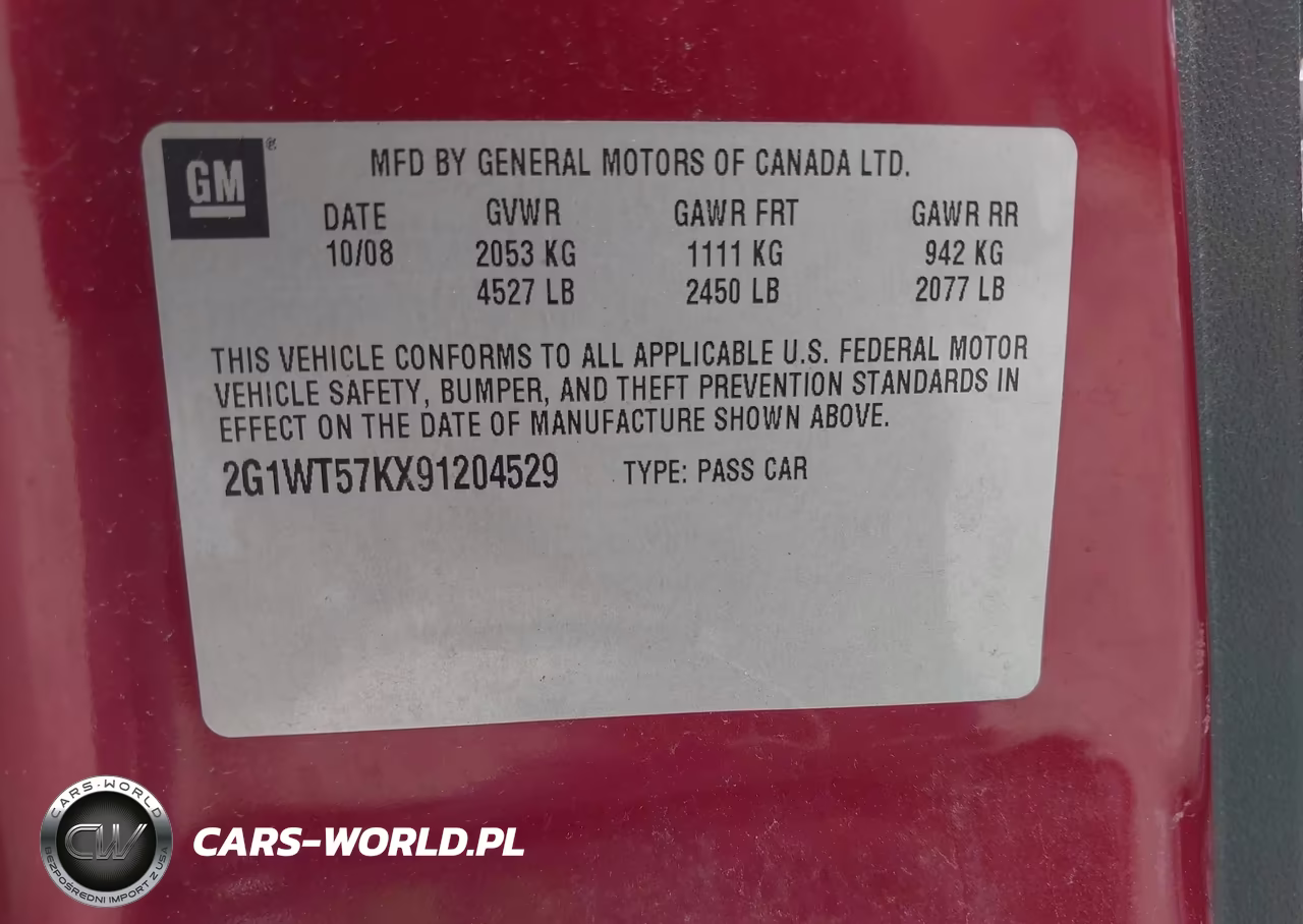 2009 Chevrolet Impala Lt VIN:2G1WT57KX91204529 - 9