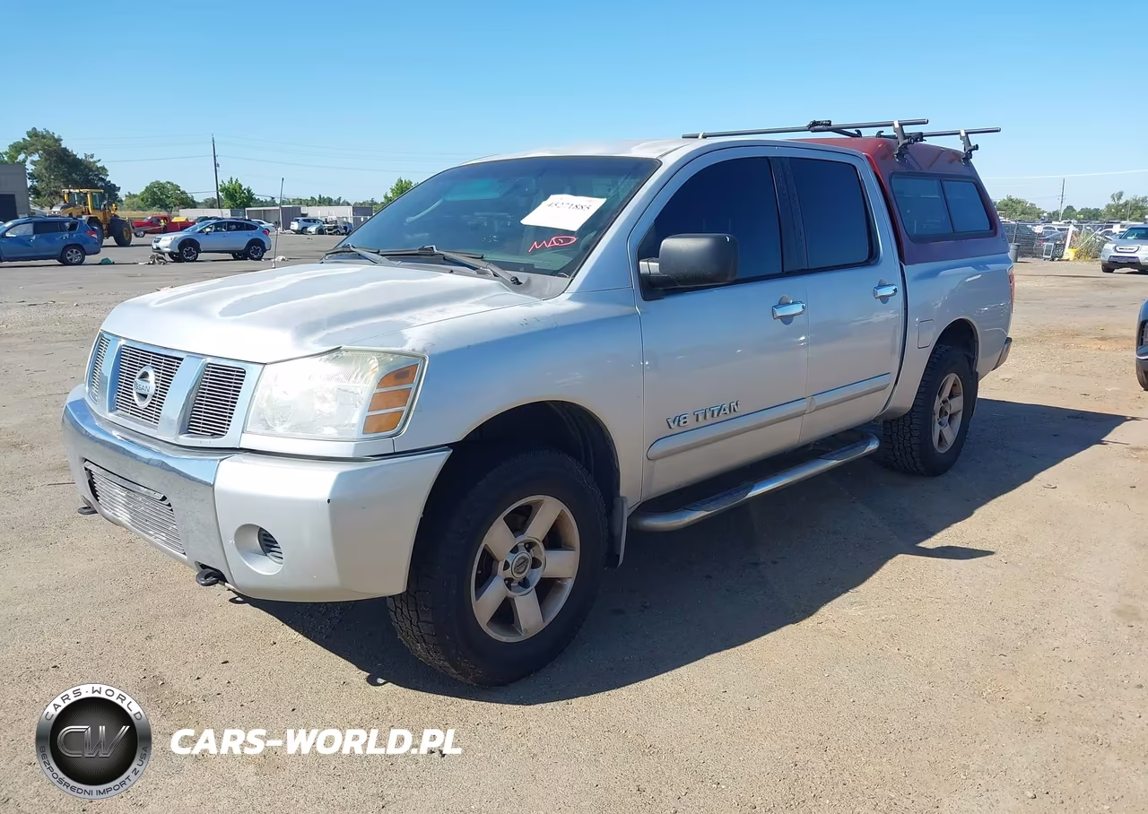 2006 Nissan Titan Se VIN:1N6AA07B36N518539 - 2