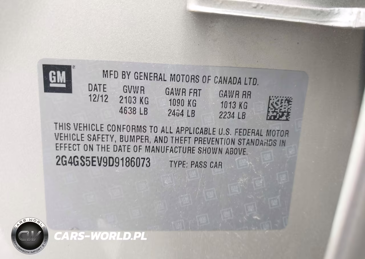 2013 Buick Regal Turbo - Premium 1 VIN:2G4GS5EV9D9186073 - 9