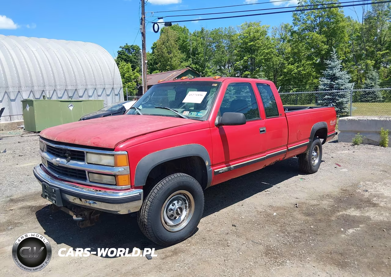1998 Chevrolet K2500 Fleetside VIN:1GCGK29R7WE159258 - 2