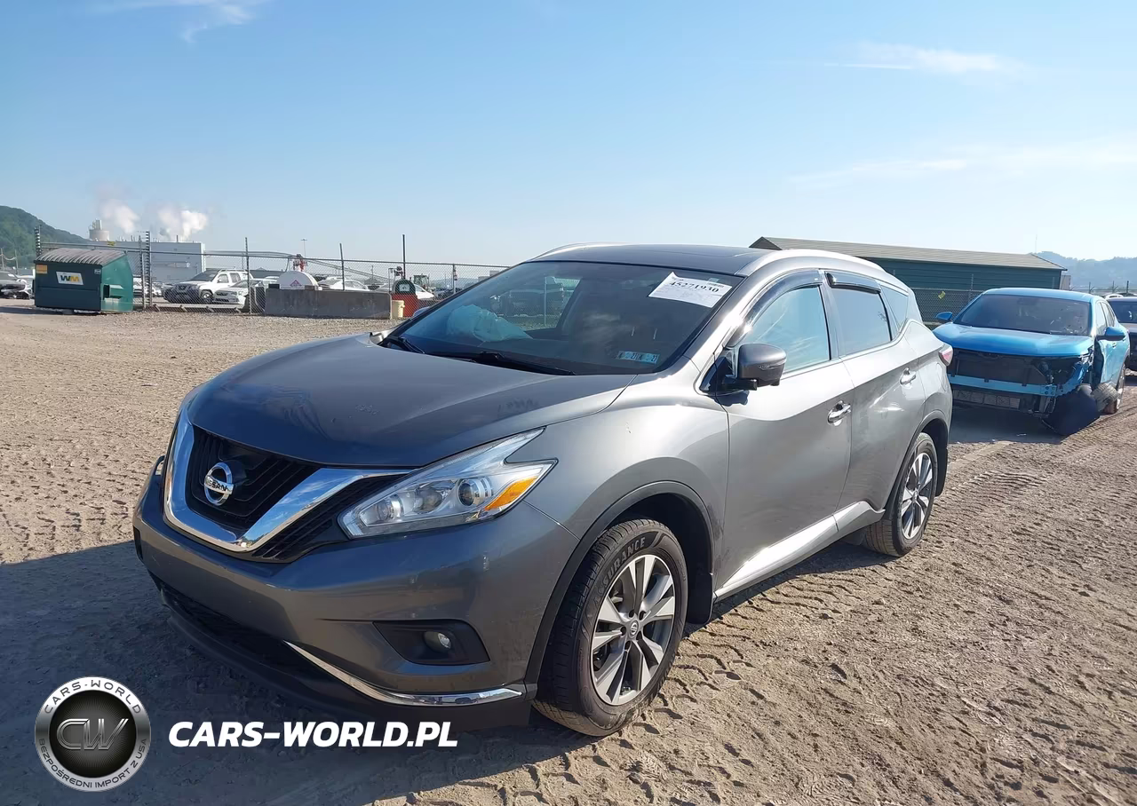 2017 Nissan Murano Sl VIN:5N1AZ2MH0HN139738 - 2