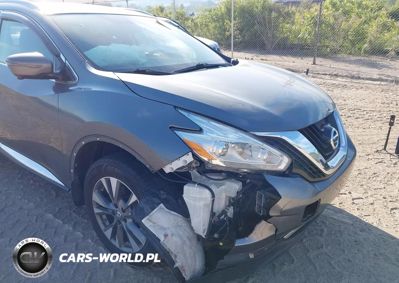 2017 Nissan Murano Sl VIN:5N1AZ2MH0HN139738 - 6