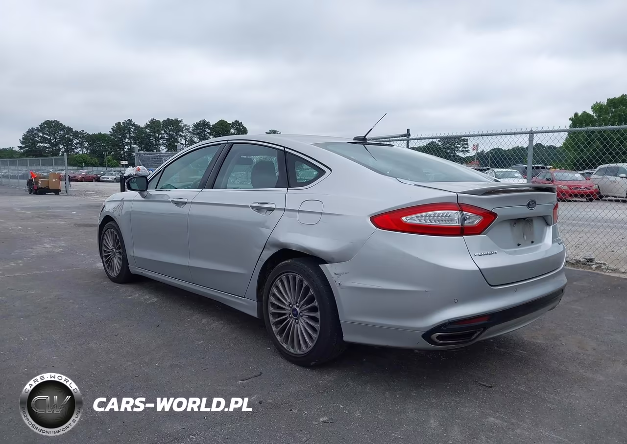 2015 Ford Fusion Titanium VIN:3FA6P0K98FR268181 - 3