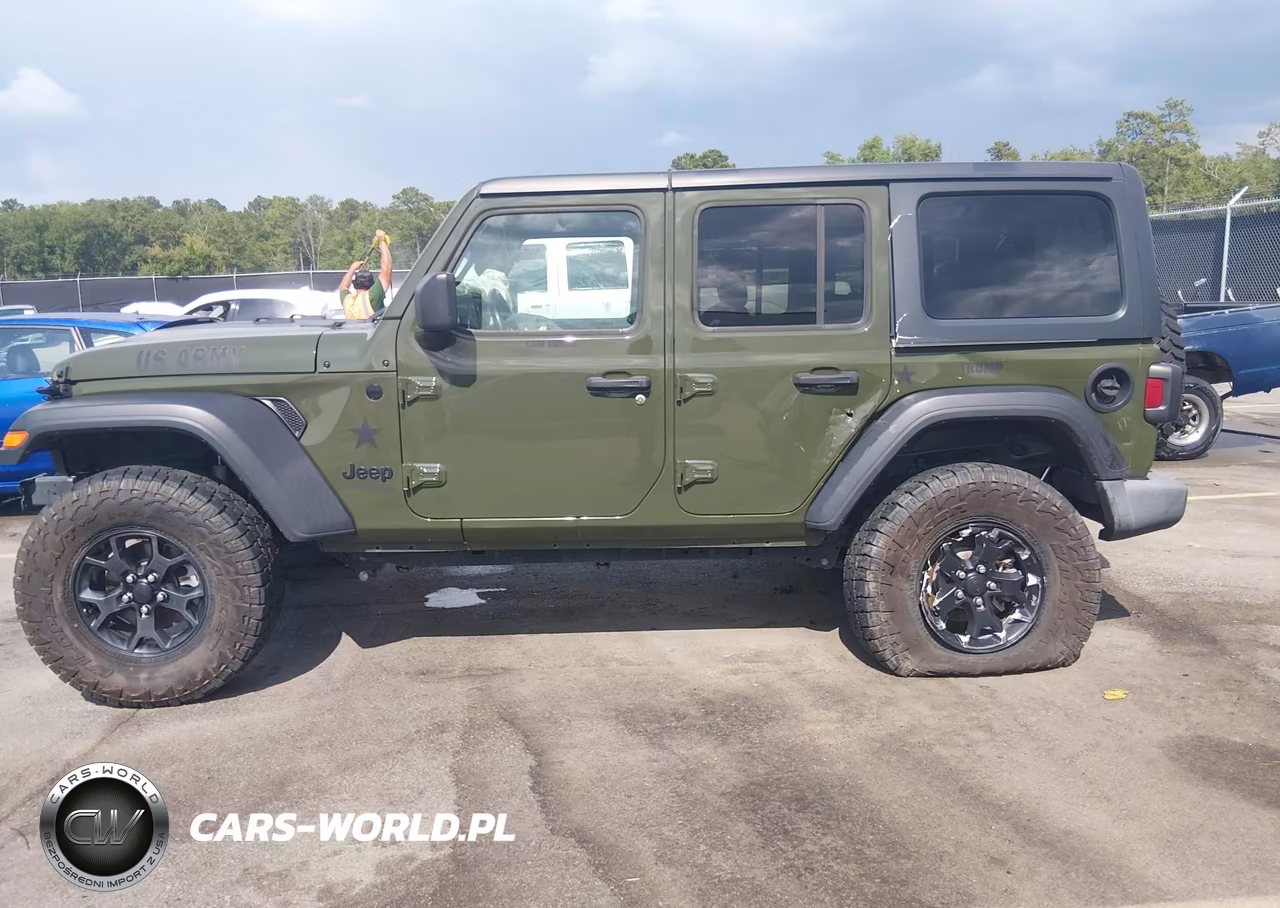 2021 Jeep Wrangler Unlimited Willys 4X4 VIN:1C4HJXDG7MW631301 - 15