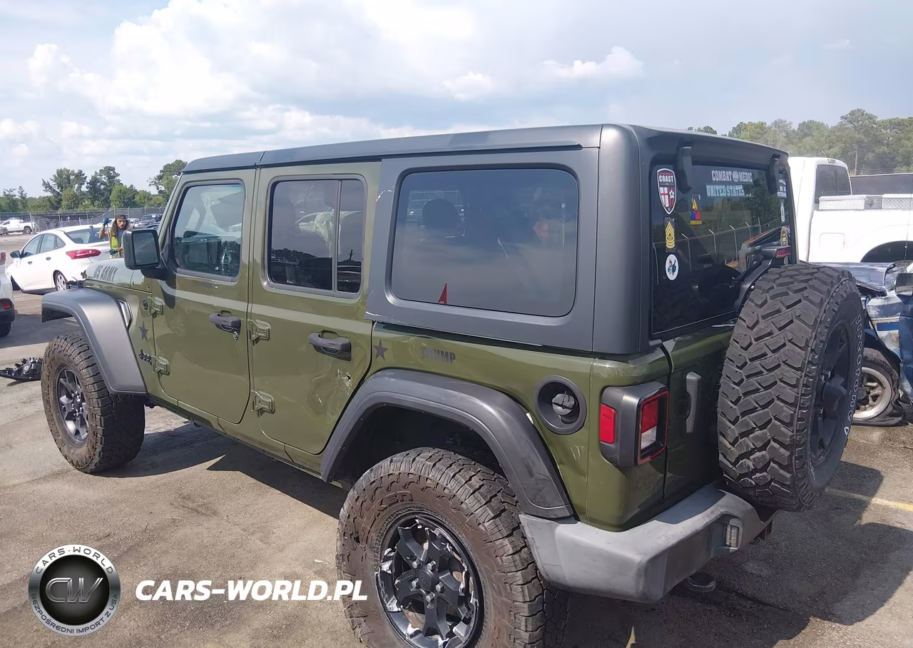 2021 Jeep Wrangler Unlimited Willys 4X4 VIN:1C4HJXDG7MW631301 - 3