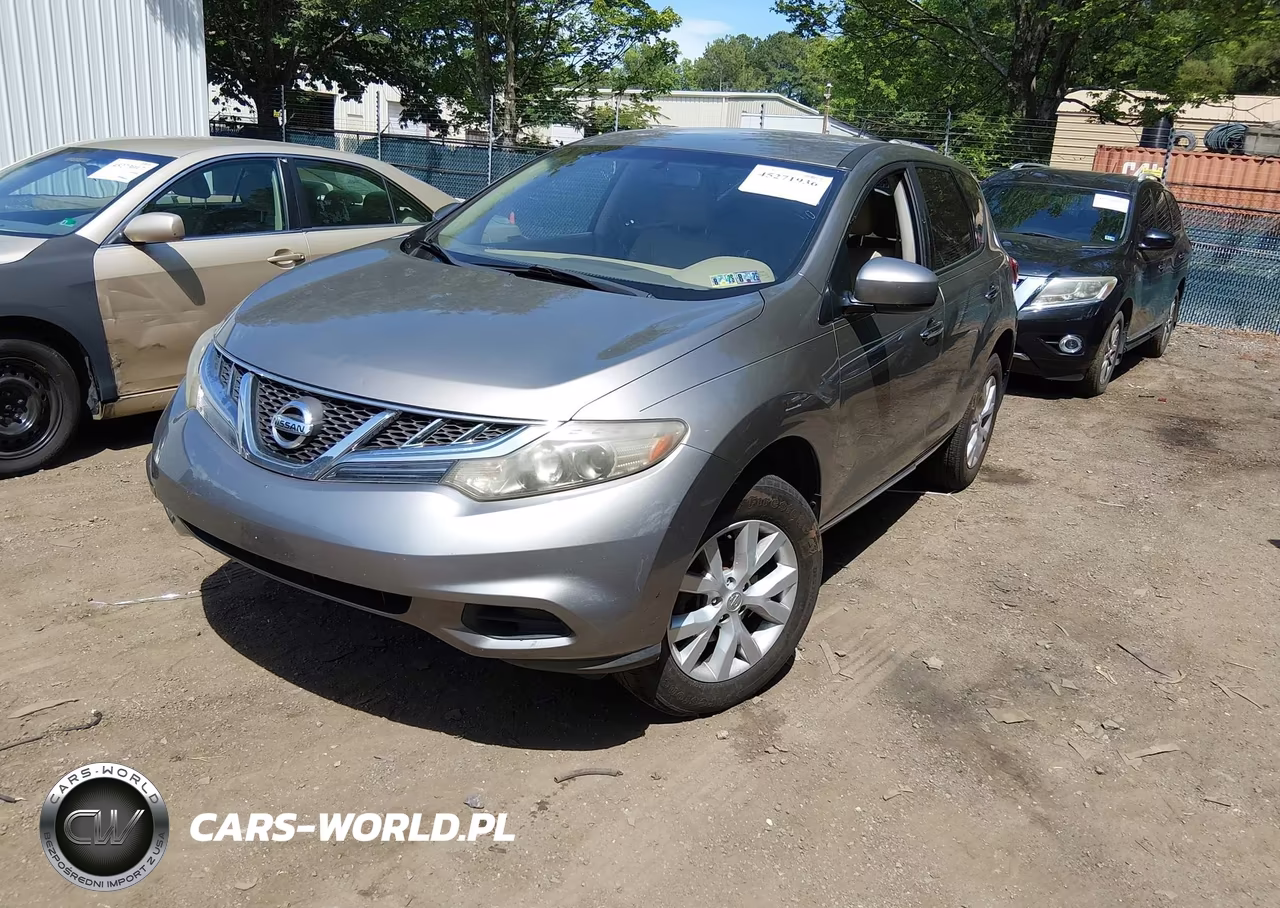 2011 Nissan Murano S VIN:JN8AZ1MW6BW154389 - 2