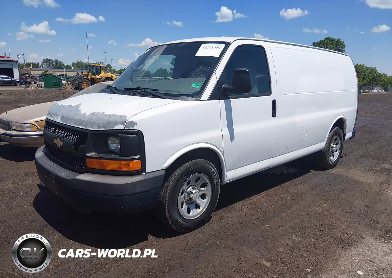 2013 Chevrolet Express 1500 Work Van VIN:1GCSGAFX1D1129931 - 2