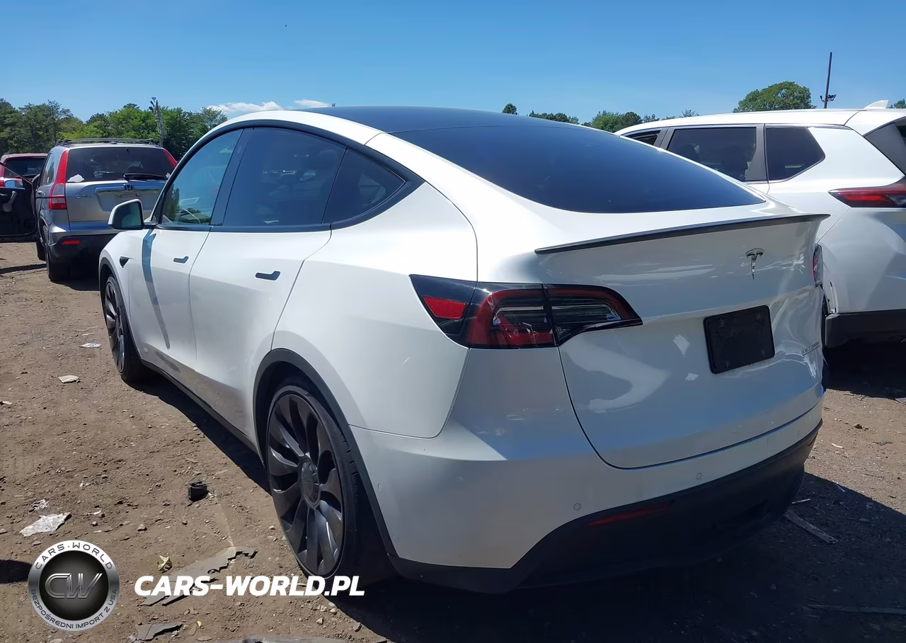 2021 Tesla Model Y Performance Dual Motor All-Wheel Drive VIN:5YJYGDEF4MF303972 - 3