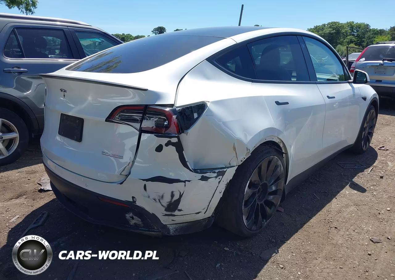 2021 Tesla Model Y Performance Dual Motor All-Wheel Drive VIN:5YJYGDEF4MF303972 - 4