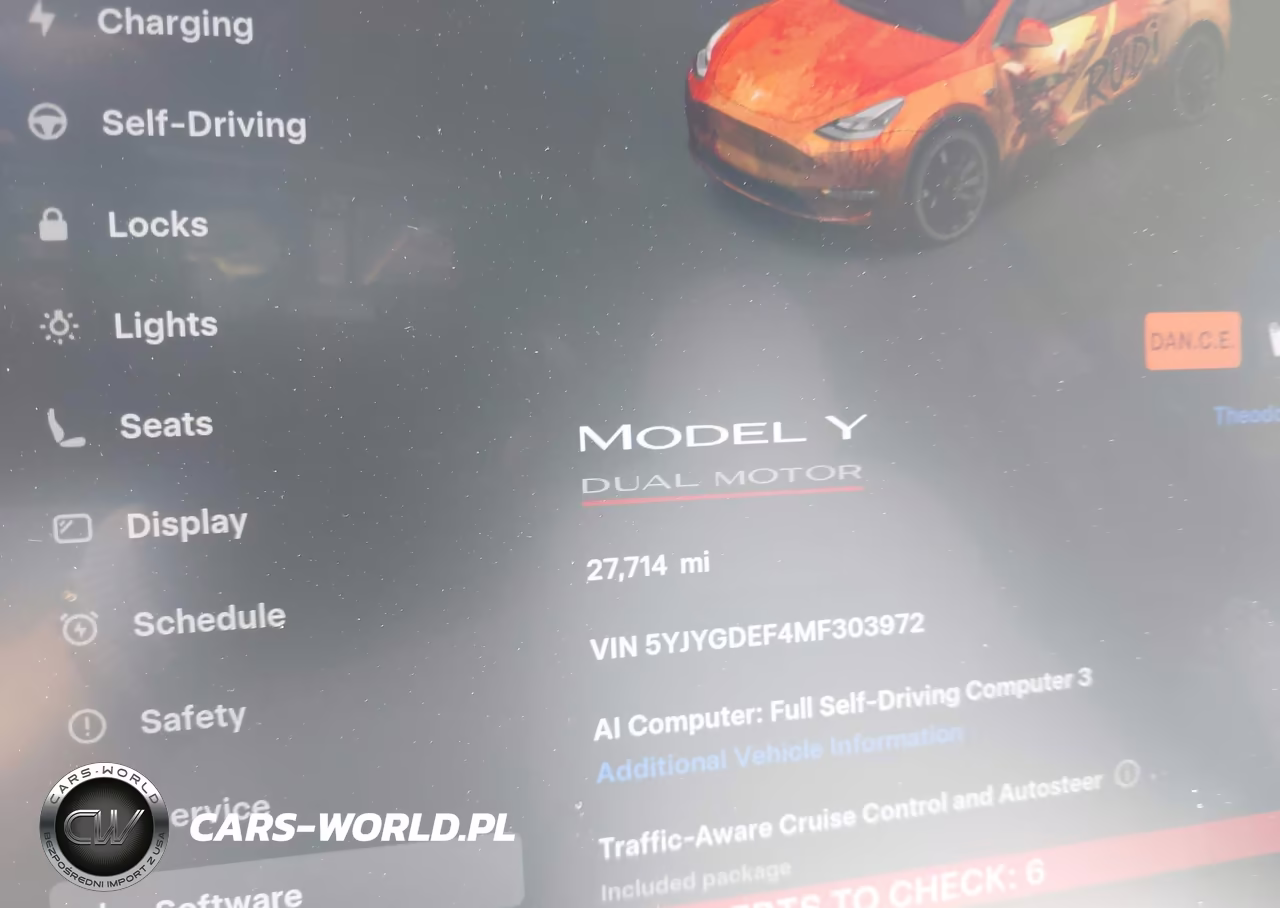 2021 Tesla Model Y Performance Dual Motor All-Wheel Drive VIN:5YJYGDEF4MF303972 - 7