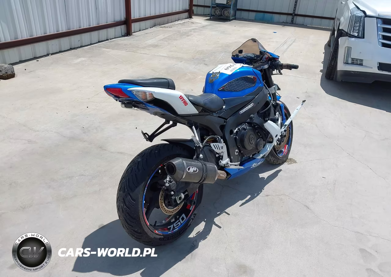 2009 Suzuki Gsx-R750 VIN:JS1GR7LAX92102399 - 4