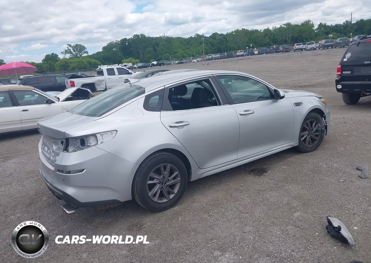 2020 Kia Optima Lx VIN:5XXGT4L31LG416533 - 4