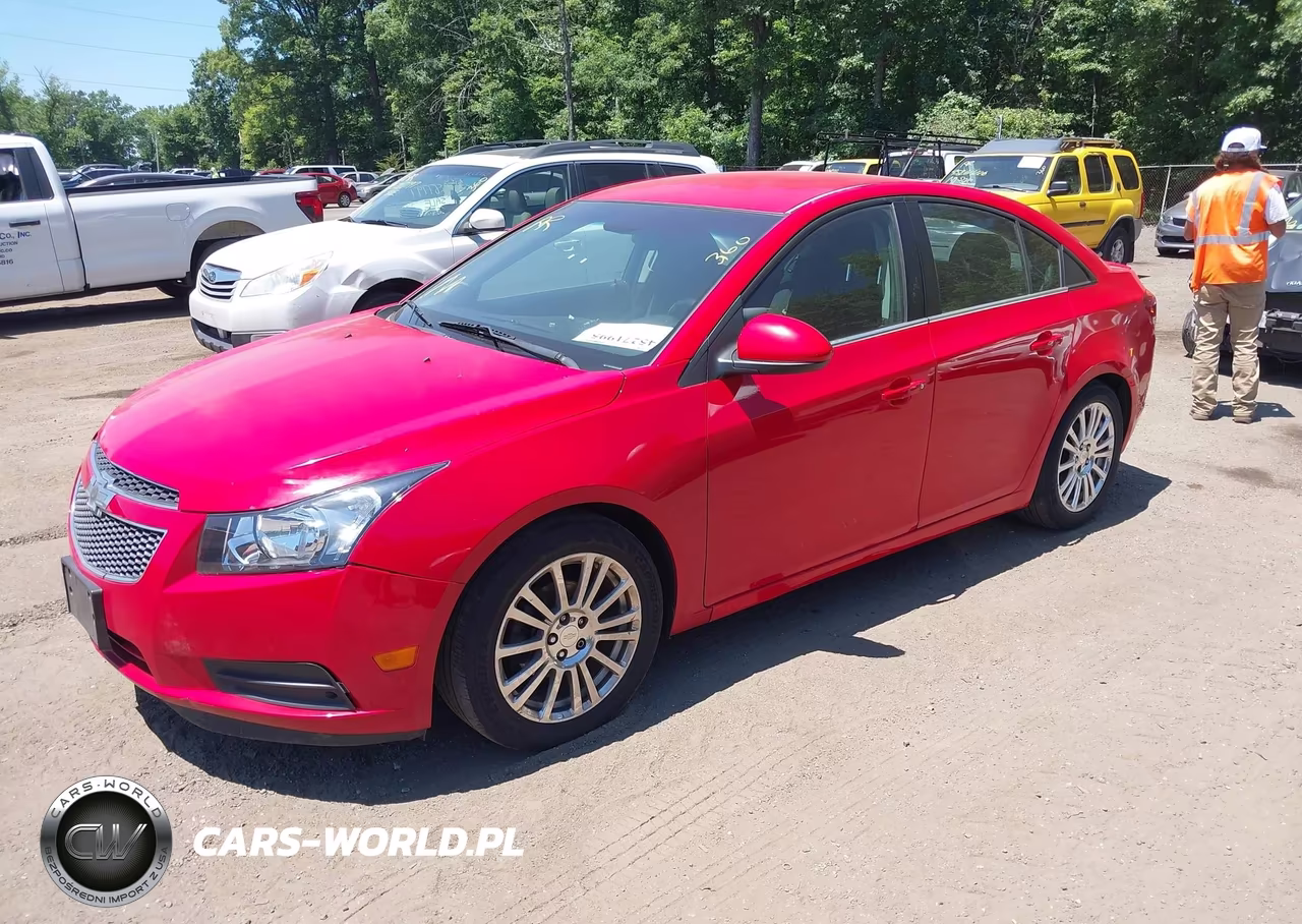 2014 Chevrolet Cruze Eco Auto VIN:1G1PH5SB3E7275520 - 2
