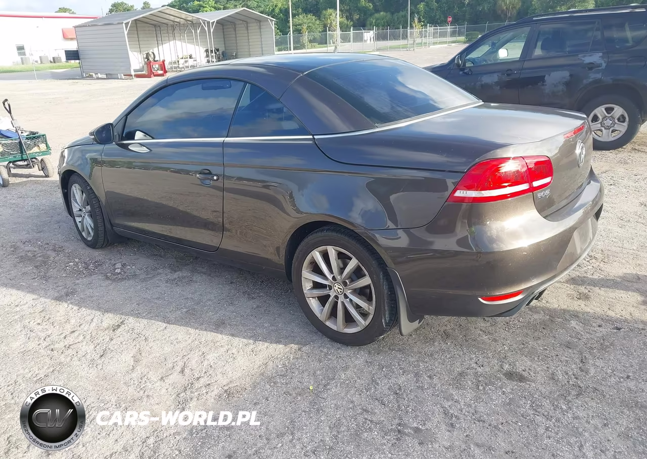 2012 Volkswagen Eos Komfort VIN:WVWBW7AH8CV020072 - 3