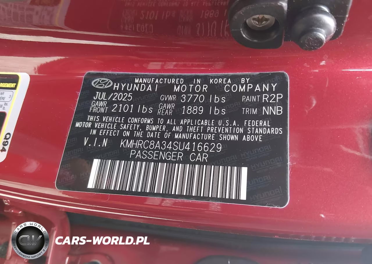 2025 Hyundai Venue Limited VIN:KMHRC8A34SU416629 - 9