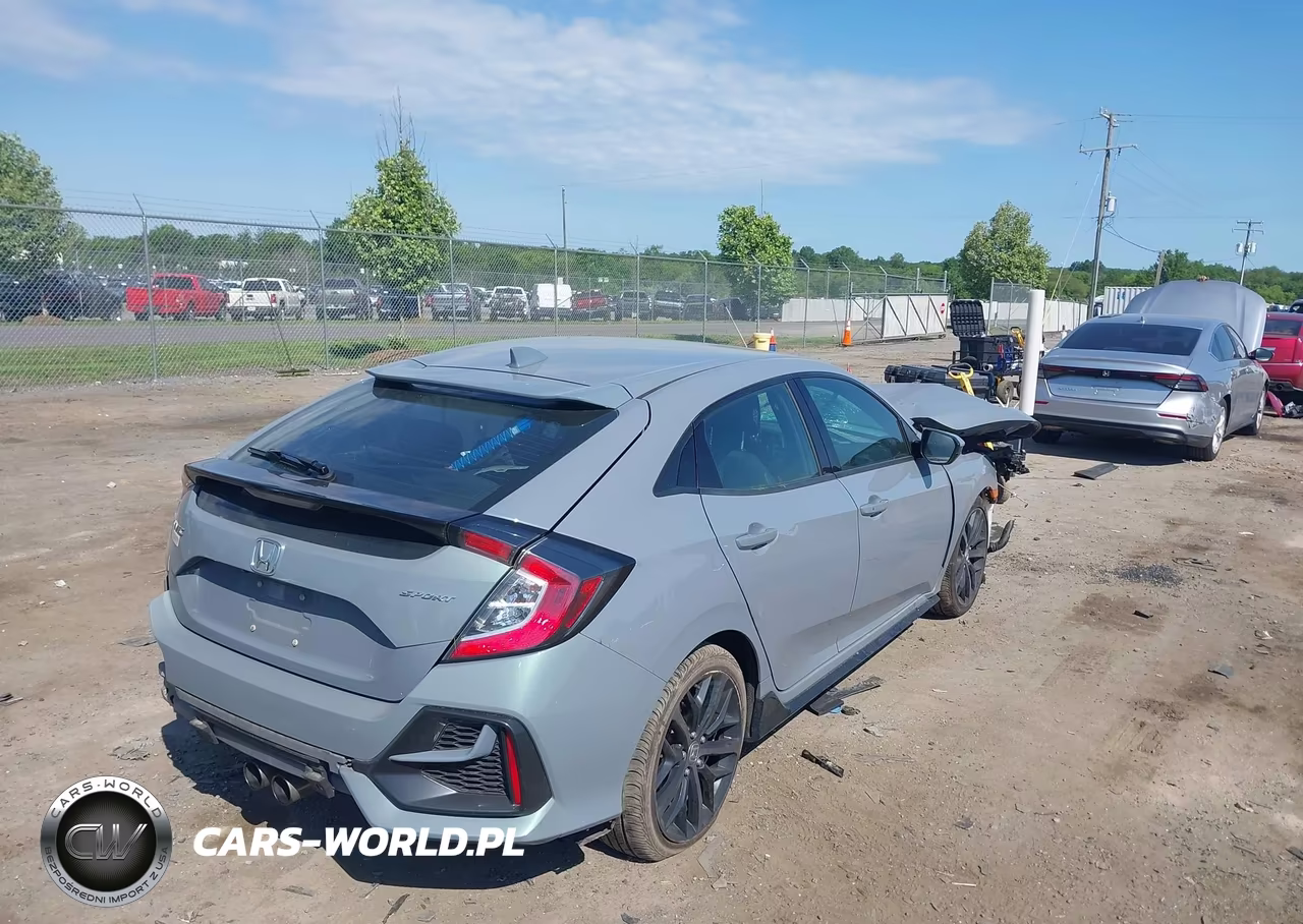 2021 Honda Civic Sport VIN:SHHFK7H47MU206670 - 4