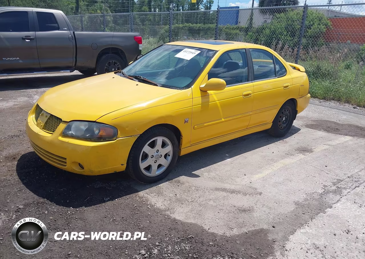2005 Nissan Sentra Se-R VIN:3N1AB51D25L592138 - 2