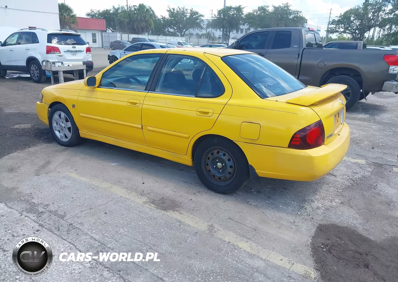 2005 Nissan Sentra Se-R VIN:3N1AB51D25L592138 - 3